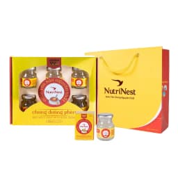 Thumbnail NutriNest - Nước Yến Sào Nguyên Chất Chưng Đường Phèn – hộp quà 6 hũ x 72g 2