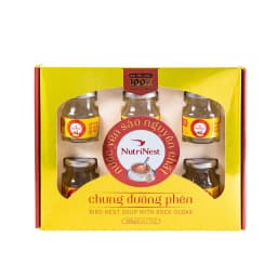 Thumbnail NutriNest - Nước Yến Sào Nguyên Chất Chưng Đường Phèn – hộp quà 6 hũ x 72g 3