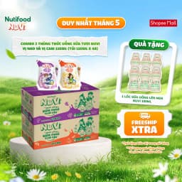 Thumbnail NuVi Combo 2 Thùng Thức Uống Sữa Tươi Trái Cây 110ml (110ml x 48 gói) 4