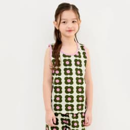 Thumbnail Đồ bộ ba lỗ sát nách quần áo thun cotton mịn mặc nhà mùa hè cho bé gái và bé trai Unifriend Hàn Quốc U2023-38 3