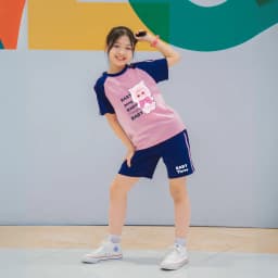 Thumbnail Đồ bộ bé gái Baby Three - Quần áo cho bé nữ thun cotton màu phối - Loza Kids BF331 1