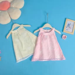 Thumbnail Đồ bộ bé gái TIHON cao cấp chất liệu tơ mềm mại thoáng mát cho bé SET0786093 2
