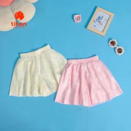 Thumbnail Đồ bộ bé gái TIHON cao cấp chất liệu tơ mềm mại thoáng mát cho bé SET0786093 3