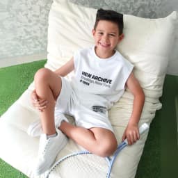 Thumbnail Đồ bộ bé trai ba lỗ sát nách thun cotton YF TAY006-5 từ 22-55 KG 1