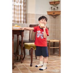 Thumbnail Đồ bộ bé trai ILABY bộ thun cộc tay in hình Iron Shark chất liệu cotton 4 chiều  [3266] 4