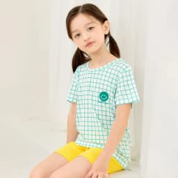 Thumbnail Đồ bộ ngắn tay quần áo Cool Feel mịn siêu mỏng mát mặc nhà mùa hè cho bé trai Unifriend Hàn Quốc U2024 3