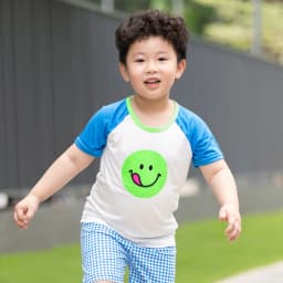 Thumbnail Đồ bộ ngắn tay quần áo Cool Feel mịn siêu mỏng mát mặc nhà mùa hè cho bé trai Unifriend Hàn Quốc U2024-5 3