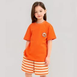 Thumbnail Đồ bộ ngắn tay quần áo thun cotton mịn mặc nhà mùa hè cho bé trai và bé gái Unifriend Hàn Quốc U2024-6 1
