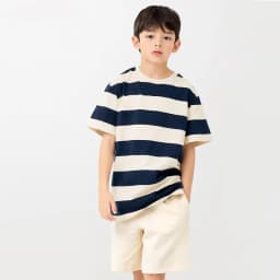 Thumbnail Đồ bộ ngắn tay quần áo thun cotton mịn mặc nhà mùa hè cho bé trai và bé gái Unifriend Hàn Quốc U2024-4 2