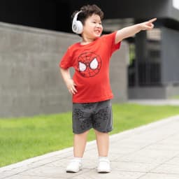 Thumbnail Đồ bộ ngắn tay quần áo thun cotton mịn mặc nhà mùa hè cho bé trai Unifriend Hàn Quốc U3022 2