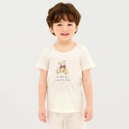 Thumbnail Đồ bộ ngắn tay thun cotton dành cho bé trai, bé gái mặc nhà mùa hè Unifriend Hàn Quốc U2022-6. Size đại 5, 6, 8, 10 tuổi 4
