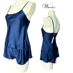 Thumbnail Đồ bộ ngủ nữ quần đùi áo 2 dây WANNABE basic tối giản, dịu dàng trên da cho giấc ngủ trọn vẹn BSL08 3
