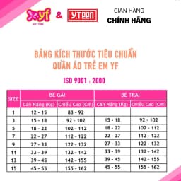 Thumbnail Đồ bộ pijama cho bé gái từ 22-55 KG YF YAX007-3, quần áo trẻ em mặc hè 3