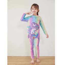 Thumbnail Đồ bơi dài tay bé gái SKIDS Đồ bơi liền thân cho bé gái đi biển họa tiết đáng yêu 2