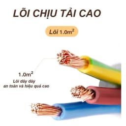 Thumbnail Ổ cắm điện đa năng tròn HOKU tích hợp sạc USB, kèm giá để và điện thoại, chịu tải lớn dây dài 2,5m - OCD05 4