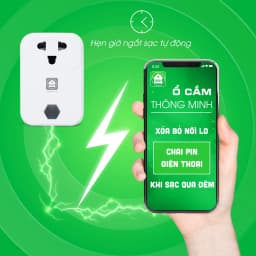 Thumbnail Ổ Cắm Wifi Thông Minh Hunonic, Ổ Cắm Hẹn Giờ Điều Khiển Từ Xa Bằng Điện Thoại - SK01 3