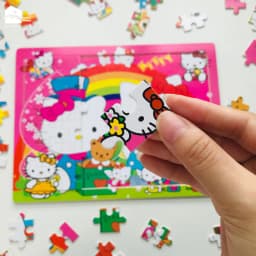 Thumbnail Đồ chơi bộ tranh xếp hình, ghép hình bằng gỗ 60 mảnh puzzle phát triển tư duy trí tuệ cho bé - tranh ghép gỗ 60 miếng 4