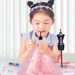 Thumbnail Đồ Chơi Thiết Kế Thời Trang, Dụng Cụ May Vá Thủ Công - cực kì an toàn vì KHÔNG MAY VÁ 3