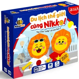 Thumbnail Đồ chơi trí tuệ Manabee - Du lịch thế giới cùng Nikko - Giúp bé khám phá thế giới và chinh phục môn toán - Lứa tuổi 3+ 1
