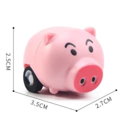 Thumbnail Đồ chơi xe lên dây cót size mini hình thú đáng yêu ( Mẫu ngẫu nhiên ) 3