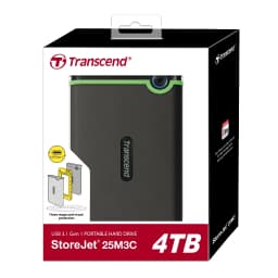 Thumbnail Ổ cứng di động HDD Transcend StoreJet Slim 25M3C 2.5" Type C 2TB / 4TB - Bảo hành 3 năm 4