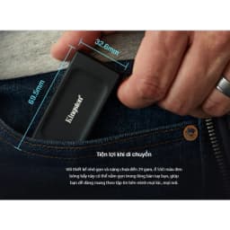 Thumbnail Ổ cứng di động Kingston XS1000 3.2 Gen 2 Tốc độ 1050MB/s - Hiệu năng cao - Nhỏ Gọn 1