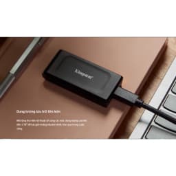 Thumbnail Ổ cứng di động Kingston XS1000 3.2 Gen 2 Tốc độ 1050MB/s - Hiệu năng cao - Nhỏ Gọn 3
