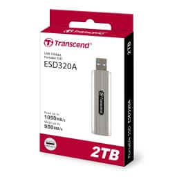 Thumbnail Ổ cứng di động SSD Transcend ESD320A 512GB / 1TB / 2TB 1050MB/s - Bảo hành 5 năm 1