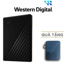Thumbnail Ổ cứng di động Western Digital WD My Passport 2.5" USB 3.2 4TB - WDBPKJ0040BBK 4