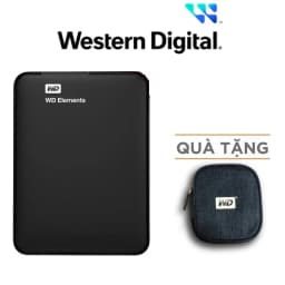 Thumbnail Ổ cứng di động Western Digital WD Elements 2.5" 4TB - WDBU6Y0040BBK 1