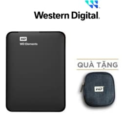 Thumbnail Ổ cứng di động Western Digital WD Elements 2.5" 1TB Đen - WDBUZG0010BBK 2