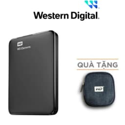 Thumbnail Ổ cứng di động Western Digital WD Elements 2.5" 1TB Đen - WDBUZG0010BBK 3