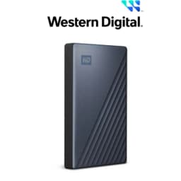 Thumbnail Ổ cứng di động Western Digital WD My Passport Ultra Silver 2.5" USB Type C 4TB - WDBFTM0040BSL 3