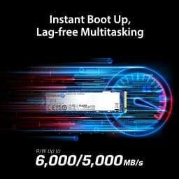 Thumbnail Ổ cứng Kingston NV3 PCIe 4.0 NVMe SSD tốc độ đọc/ghi đến 6.000/5.000 MB/giây - Hàng chính hãng 3