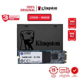 Thumbnail Ổ cứng SSD Kingston A400 ( 120GB / 240GB / 480GB ) 2.5" SATA 3.0 6GB/giây - Hàng chính hãng 1