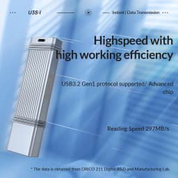 Thumbnail Ổ đĩa USB ORICO 32GB 64GB 128GB 256GB Bộ lưu trữ điện Loại C Ổ đĩa bút lên đến 260MB / giây Thẻ nhớ USB chống nước bằng kim loại Hỗ trợ Windows Linux MacOS iPadOS (U3S-I) 4