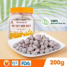 Thumbnail Ô mai (xí muội) mơ cay mặn ngọt Hồng Lam dạng hộp và gói. Có vị cay, mặn, ngọt chua 1