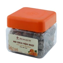 Thumbnail Ô mai (xí muội) mơ chua mặn ngọt Hồng Lam, dạng hộp. Có vị chua, mặn, ngọt 1