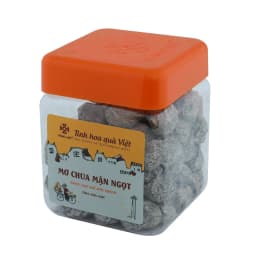 Thumbnail Ô mai (xí muội) mơ chua mặn ngọt Hồng Lam, dạng hộp. Có vị chua, mặn, ngọt 3