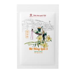 Thumbnail Ô mai (xí muội) mơ Hồng Lam 5 vị chua, cay, ngọt dẻo túi zip (60gr). Sản phẩm best seller của Hồng Lam. 1