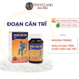 Thumbnail Đoạn Căn Trĩ VĨNH QUANG hộp 60 viên - Hỗ trợ giảm trĩ nội, trĩ ngoại, đại tiện chảy máu do trĩ 1