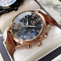 Thumbnail OLEVS  Đồng hồ nam chính hãng Lịch chuyển động thạch anh Mặt số phát sáng chống thấm nước 2871 1