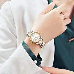 Thumbnail OLEVS Đồng hồ nữ Đeo Tay Chống Thấm Nước Bằng dây đeo Thép Không Gỉ Thời Trang 5563 3