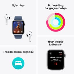 Thumbnail Đồng hồ Apple Watch SE (2024) 40mm (GPS) Viền nhôm - Dây cao su 2