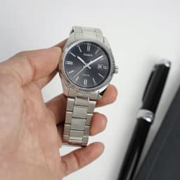 Thumbnail Đồng Hồ Casio Nam MTP-1302D-1A1VDF Mặt Tròn Màu Đen Dây Kim Loại Chính Hãng 2