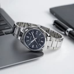 Thumbnail Đồng Hồ Casio Nam MTP-1302D-1A1VDF Mặt Tròn Màu Đen Dây Kim Loại Chính Hãng 4