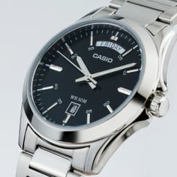 Thumbnail Đồng Hồ Casio Nam MTP-1370D-1A1VDF Mặt Tròn Màu Đen Dây Kim Loại Chính Hãng 3