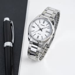 Thumbnail Đồng Hồ Casio Nam MTP-1302D-7A1VDF Mặt Tròn Màu Trắng Dây Kim Loại Chính Hãng 4