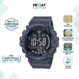 Thumbnail Đồng Hồ Casio Nam Điện Tử AE-1500WH-8BVDF Mặt Tròn Dây Cao Su Chính Hãng 1