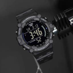 Thumbnail Đồng Hồ Casio Nam Điện Tử AE-1500WH-8BVDF Mặt Tròn Dây Cao Su Chính Hãng 2